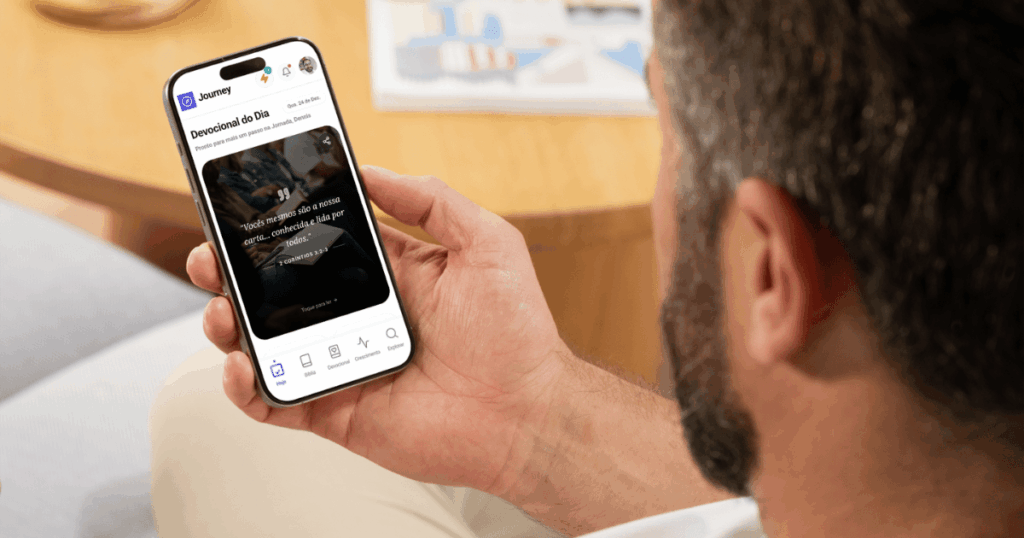 10 Melhores Aplicativos Cristãos em Português Journey - Aplicativos Cristãos de Devocional
