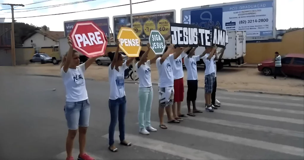 ideias de evangelismo criativo na rua